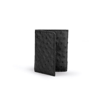 Full Quill Ostrich Trifold