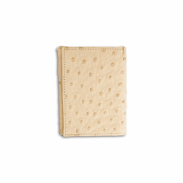 Full Quill Ostrich Trifold