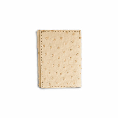 Ferrini Full Quill Ostrich Trifold Luxury Shoe