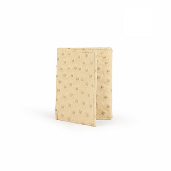 Full Quill Ostrich Trifold