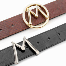 Mezlan Reversible Exotic Strap / Interchangeable Dual Buckles