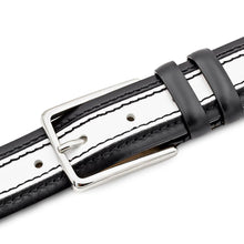 Mezlan Two-Tone Leather Belt