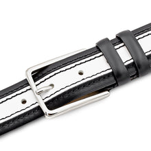 Mezlan Two-Tone Leather Belt