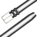 Mezlan Two-Tone Leather Belt