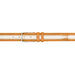 Mezlan Two-Tone Leather Belt