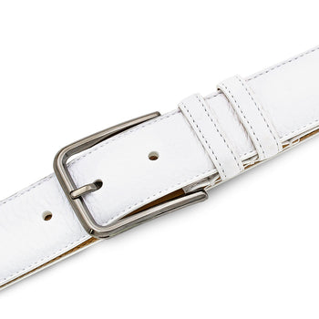 Mezlan Deerskin Leather Belt