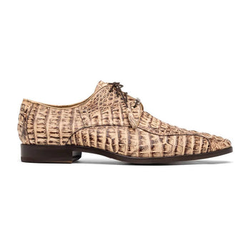 Marco Di Milano Apricena Men'shoes Genuine Caiman Crocodile Dress Derby Oxfords - Image 2