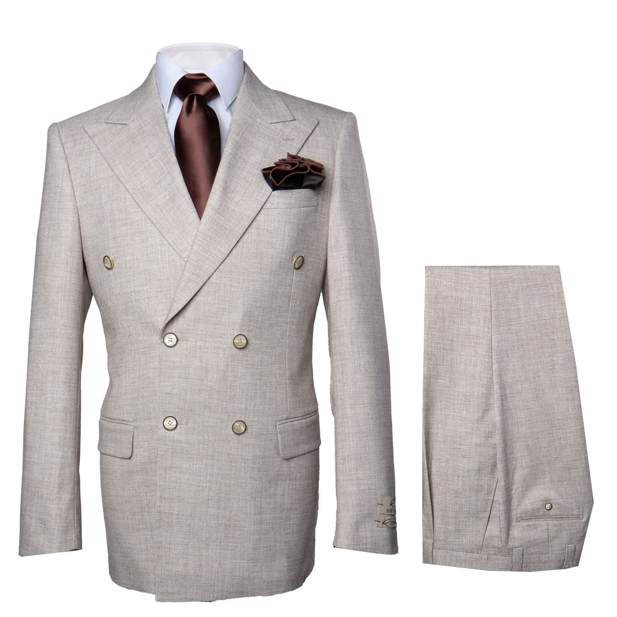 Rossi Man ARTHUR RM2317 Double-Breasted Suit – Men’s Formalwear