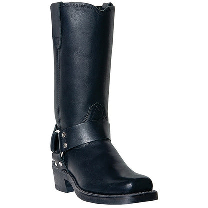 Dingo Black Womens Leather Motor Cycle Boots - Image 4