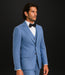 Light Blue Pinstripe Suit