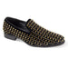 Harvie Velvet Smoker Shoe by After Midnight