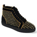 Junior Studded High Top Sneakers