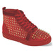 Junior Studded High Top Sneakers