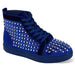 Junior Studded High Top Sneakers