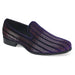 Marco Velvet Rhinestone Smoker Slip-On Loafers