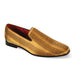 Vito Velvet Rhinestone Slip-On Smoking Loafers