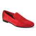 Vito Velvet Rhinestone Slip-On Smoking Loafers
