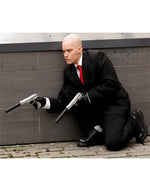Agent 47 Custom Jacket + Pants Shirt Red Tie