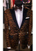 Leopard - Animal Print  Leopard Blazers Print Blazer Brown ~ Coffe Color