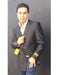 Alberto Nardoni Brand Men's Black Double Breasted blazer ~ sport coat jacket(Wholesale Price) Advanced