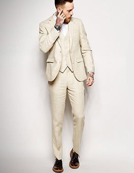 Coming 2018 Collection Linen Suit