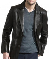 Alberto Nardoni Mens Black Blazer