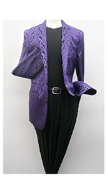 Alberto Nardoni Brand Men's Purple Blazer