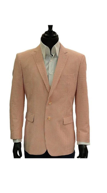 Orange Seersucker Suit for Every Occasion