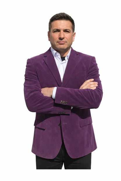 Alberto Nardoni Brand  Purple Velvet