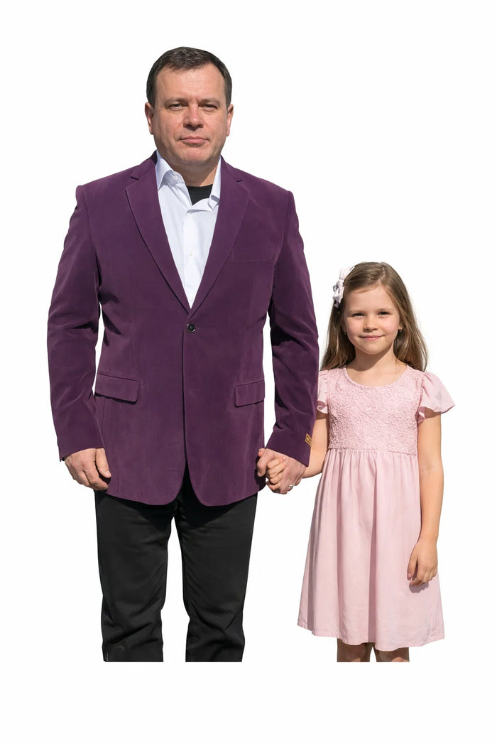 Alberto Nardoni Brand  Purple Velvet