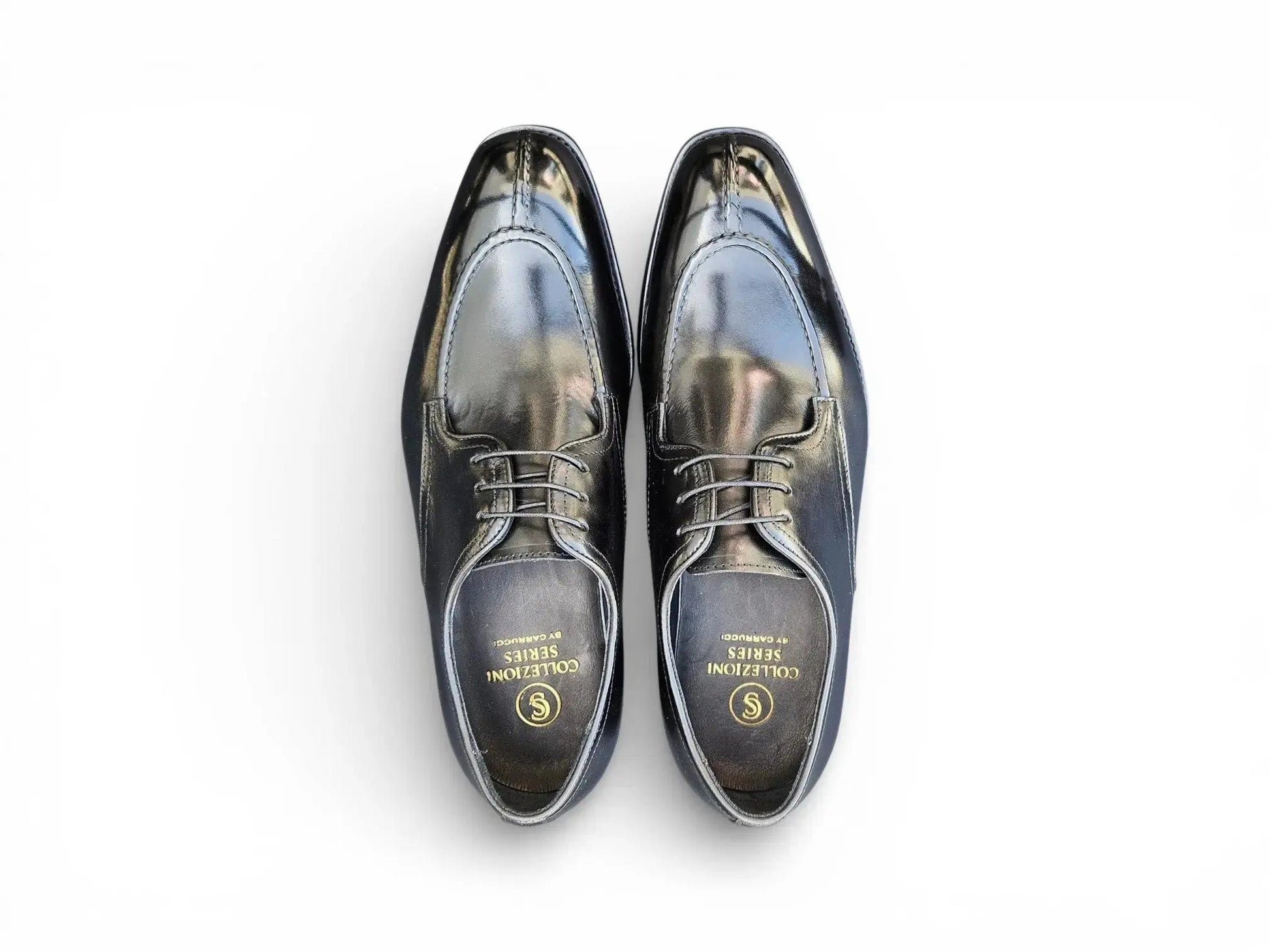 Carrucci Allen Split Toe Derby - Luxury Leather Dress Shoe