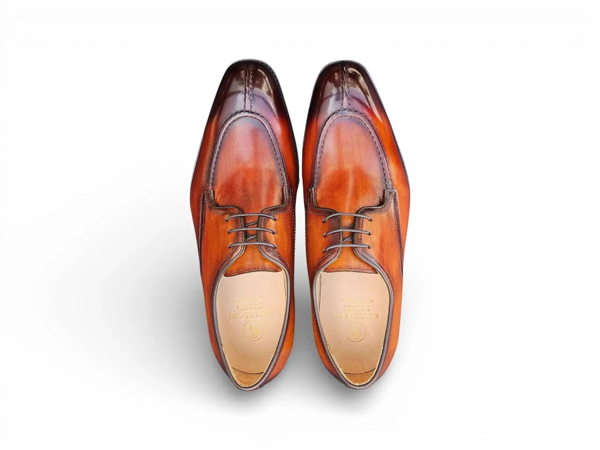 Carrucci Allen Split Toe Derby - Luxury Leather Dress Shoe