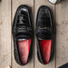 Marco Di Milano Hugo Men's Shoes Black Stylish Exotic Alligator Horsebit Loafers