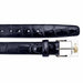 Belvedere Alligator Belt- Navy