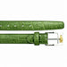 Belvedere Alligator Belt - Pistachio