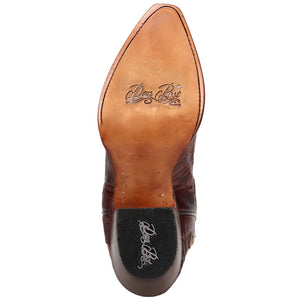 Dan Post Women's Andrinna Brown Snip Leather Western Boots - Image 3