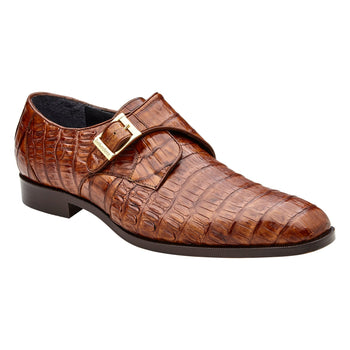 Belvedere Angelo Walnut Leather Dress Shoe