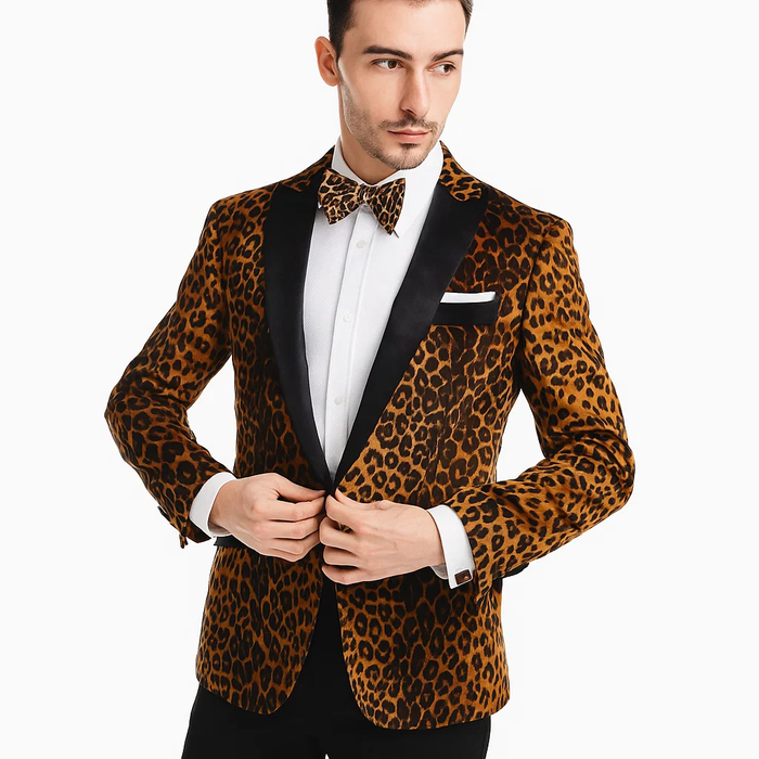 Animal  Leopard - Animal Print Blazers Print  Exotic Skin Pattern
