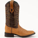 Ferinni Boot - Mens Dress Cowboy Boot - Ferrini Men's Kingston Rubber Sole Boots Handcrafted - Antique Saddle
