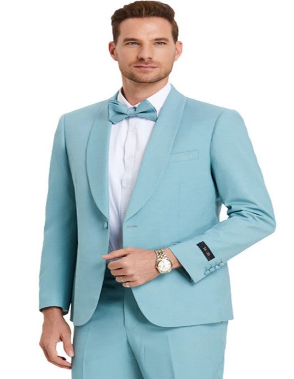 Blue Prom Suit