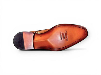 Carrucci Avon Cap Toe Oxford - Leather Sole Dress Shoe
