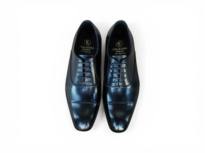 Carrucci Avon Cap Toe Oxford - Leather Sole Dress Shoe