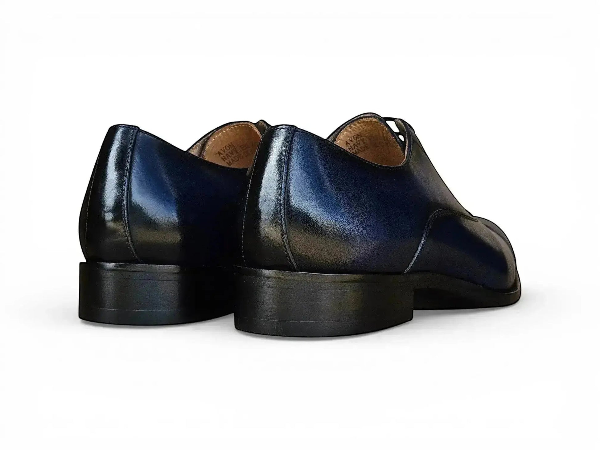 Carrucci Avon Cap Toe Oxford - Leather Sole Dress Shoe