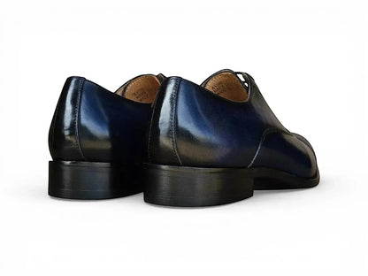 Carrucci Avon Cap Toe Oxford - Leather Sole Dress Shoe