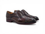 Carrucci Avon Cap Toe Oxford - Leather Sole Dress Shoe