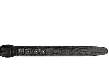 Original Caiman Hornback Skin Black Western Style Belt