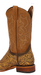 Botas de Cuero Cincelada Horma Rodeo Cuadrada