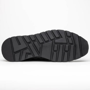 Marco Di Milano Portici Men's Shoes Blue & Black Exotic Lizard / Crocodile Casual Sneakers - Image 4