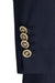Midnight Navy Modern Fit Double-Breasted Tuxedo Blazer