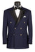 Midnight Navy Modern Fit Double-Breasted Tuxedo Blazer